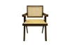 Picture of CHANDIGARH Solid Wood Replica Armchair (Walnut) - Each