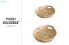 Picture of SEDONA Round Rattan Woven Tray - Set of 2