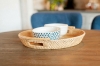 Picture of SEDONA Round Rattan Woven Tray - Set of 2