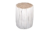 Picture of PRELUDE Teak Log Round Side Table/Stool in 2 Sizes 