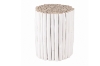 Picture of PRELUDE Teak Log Round Side Table/Stool - Small Size (15"x19.5")