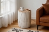 Picture of PRELUDE Teak Log Round Side Table/Stool - Big Size (17.5"x23.5")