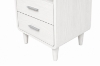 Picture of LINEA 2-Drawer Nightstand with Charging Station (White)