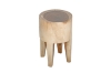Picture of MAIKA Round Mungur Wood Stool/Side Table