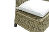 Picture of SAMURAI Acacia Wood Dining Chair with Full Grey Kubu Original Weave