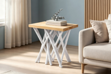 Picture of NATURA Teak Wood Rectangle Side Table