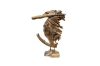 Picture of 659-002 Large Teak Wood Seahorse Sculpture (14.5"x5.5"x27.5")