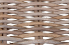 Picture of NEVADA 55" Full Grey Kubu Original Weave Seat Bench with Solid Acacia Wood Legs (Grey Brown)