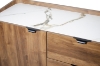 Picture of MERRINA 63" 2-Door 3-Drawer Storage Cabinet/Sideboard with Sintered Stone Top