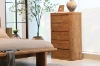 Picture of LUMBER Reclaimed Pine Wood 5-Drawer Chest