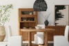Picture of LUMBER 71"x43.5" Reclaimed Pine Wood Display Storage Cabinet
