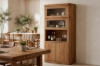 Picture of LUMBER 43.5"x71" Reclaimed Pine Wood Display Storage Cabinet