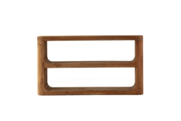 Picture of LUMBER 55" 2-Tier Reclaimed Pine Wood Console Table