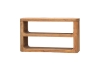 Picture of LUMBER 55" 2-Tier Reclaimed Pine Wood Console Table