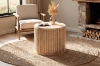 Picture of RILMOND D23.5" Reclaimed Pine Wood Round Coffee Table