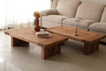 Picture of HAMTOR 53" Reclaimed Pine Wood Coffee Table