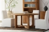 Picture of LUMBER Reclaimed Pine Wood Round Dining Table - D47" 
