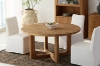 Picture of LUMBER D47"/D59" Reclaimed Pine Wood Round Dining Table 