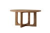 Picture of LUMBER D47"/D59" Reclaimed Pine Wood Round Dining Table 