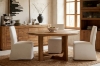 Picture of LUMBER D47"/D59" Reclaimed Pine Wood Round Dining Table 