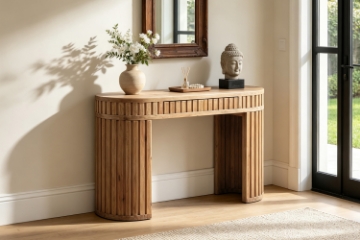 Picture of RILMOND 47" Reclaimed Pine Wood Desk/Console Table
