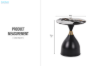 Picture of VALE D19.5" Sintered Stone Top Side Table