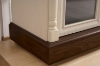 Picture of VANTO TV Stand with Charging Station and LED Lights (White & Walnut)