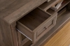 Picture of VANTO TV Stand with Charging Station and LED Lights (Wash Grey)