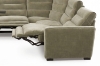 Picture of HIGHLAND Dual Motor Power Reclining Sectional Sofa with Storage Console & Swivel Tray Table & Bluetooth Speaker & USB, Type-C Ports - Water Resistant