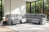 Picture of HOLDEN Power Reclining Sectional Sofa with Storage Console & Cup Holders & USB, Type-C Ports