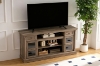 Picture of VANTO TV Stand with Charging Station and LED Lights (Wash Grey)