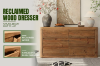 Picture of LUMBER Reclaimed Pine Wood 6-Drawer Dresser/Sideboard