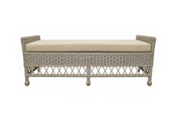 Picture of DAPHNIE 55" Original Wicker Weave Bench