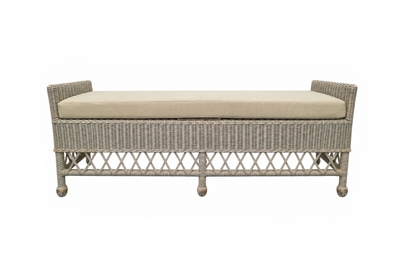 Picture of DAPHNIE 55" Original Wicker Weave Bench