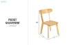 Picture of RONDO Louis Style Solid Wood Dining Chair
