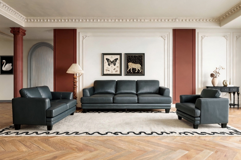 Picture of HUDSON 3/2/1 Seater Air Leather Sofa Range