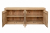 Picture of LUMBER 4-Door Reclaimed Pine Wood Buffet/Sideboard