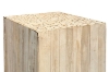 Picture of GRAYSON H24" Solid Teak Wood Pedestal Stand/Side Table