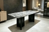 Picture of VAREN 63"/71" Microcrystalline Stone Top Dining Table
