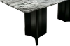 Picture of VAREN 63"/71" Microcrystalline Stone Top Dining Table