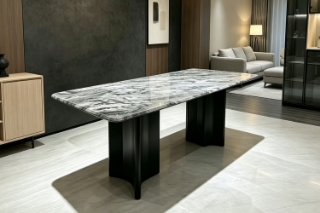 Picture of VAREN Microcrystalline Stone Top Dining Table - 71"