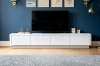 Picture of AVEN 94.5" 4-Drawer Engineered Stone Top TV Stand
