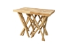 Picture of NATURA Solid Teak Wood Rectangle Side Table