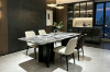 Picture of VAREN 63"/71" Microcrystalline Stone Top Dining Table