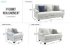 Picture of WESTBROOK Fabric Sofa Range - 3+2+1 Sofa Set