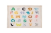 Picture of FABLE 59"x39.5" Cartoon Washable Rug (Alphabet Printed)