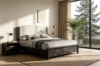 Picture of MONTEREY Genuine Mindi Wood Veneer Bed Frame in Queen/Eastern King Size