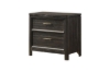 Picture of MONTEREY Solid Mindi Wood Veneer 2-Drawer Nightstand