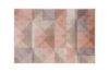 Picture of ELEMENT 90.5"x63"/118"x94.5" Brilliant Rug (Pink Geometric Print)