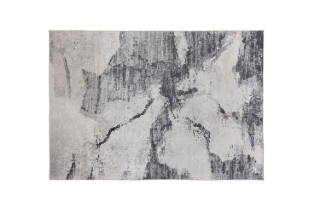 Picture of 398-018 ELEMENT Brilliant Rug (Grey Marble Print) - 118"x94.5"